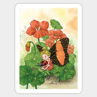 September 6th birthday flower Sticker